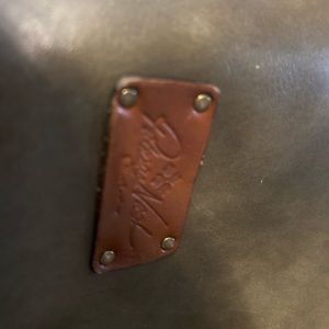 Large leather Particia Nash Tote